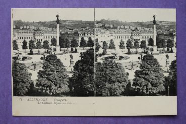 Ansichtskarte AK Stuttgart 1910-1930 Chateau Royal